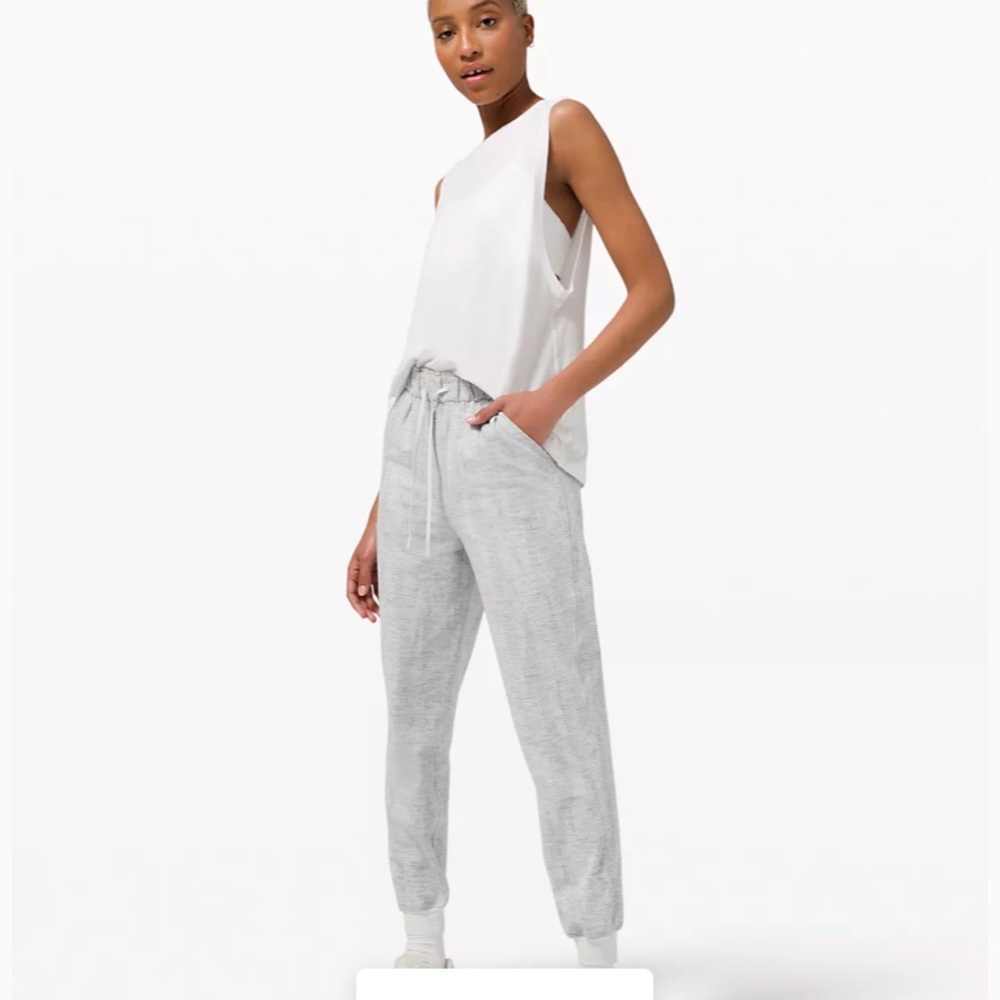 LULULEMON stretch high rise jogger
